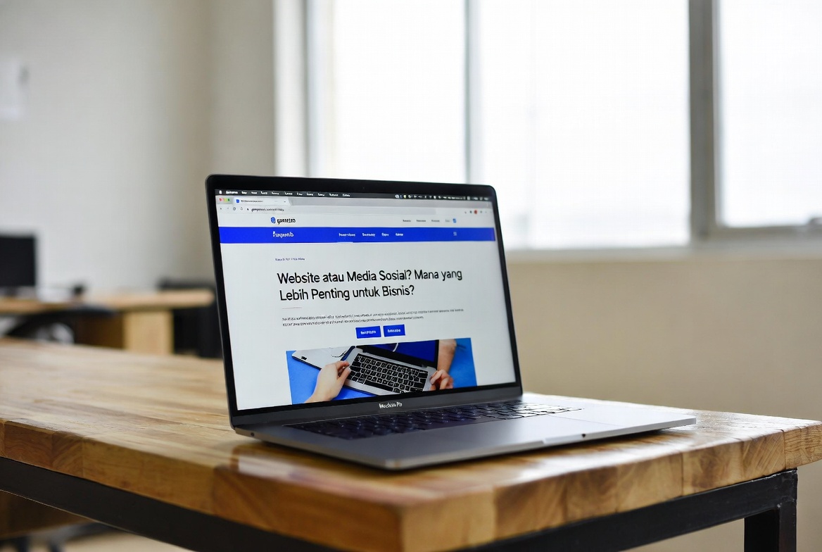 Website atau Media Sosial? Mana yang Lebih Penting untuk Bisnis?